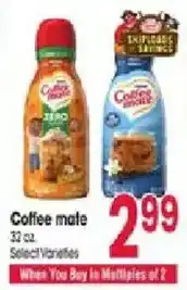 Jewel-Osco Coffee mate offer