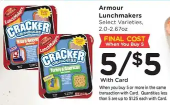 Armour Lunchmakers Cracker Crunchers