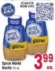 Jewel-Osco Spice World Garlic offer