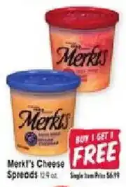 Jewel-Osco Merki's Cheese Spreads offer