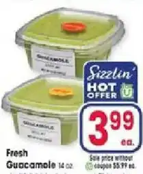 Jewel-Osco Sizzlin Fresh Guacamole offer