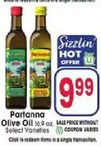 Jewel-Osco Partanna Olive Oil offer