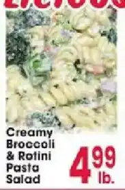 Jewel-Osco Creamy Broccoli & Rotini Pasta Salad offer