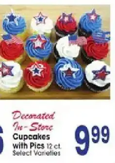 Jewel-Osco Decorated In-Store Cupcakes with Pics offer