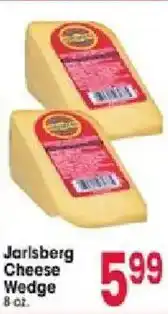 Jewel-Osco Jarlsberg Cheese Wedge offer