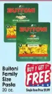 Jewel-Osco Buitoni family size pasta offer