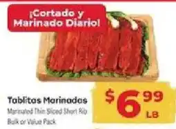 Supermercado El Rancho Tabilitas Marinadas offer