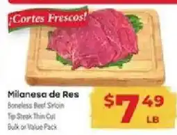 Supermercado El Rancho Milanesa de Res offer