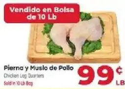 Supermercado El Rancho Chicken Leg Quarters offer