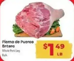 Supermercado El Rancho Whole Pork Leg offer