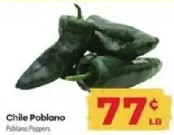 Supermercado El Rancho Chile Poblano offer