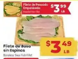 Supermercado El Rancho Bonesless Swai Fish Fillet offer