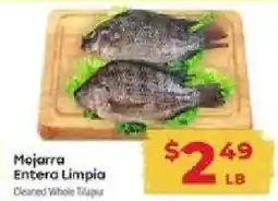 Supermercado El Rancho Mojarra Entera Limpia offer