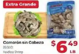 Supermercado El Rancho Camarón sin Cabeza offer