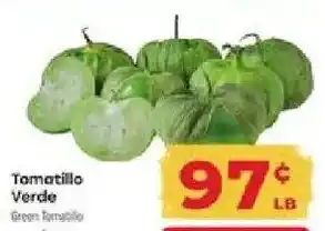 Supermercado El Rancho Green Tomatillo offer