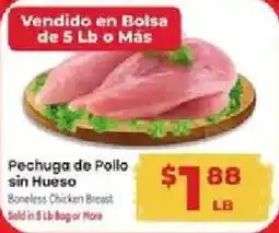 Supermercado El Rancho Boneless Chicken Breast offer