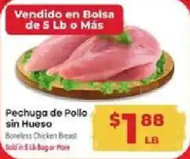 Supermercado El Rancho Boneless Chicken Breast offer