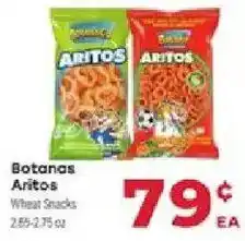 Supermercado El Rancho Botanas Aritos Wheat Snacks offer