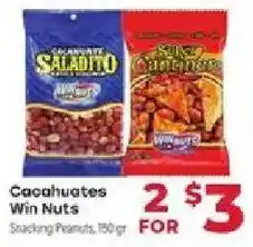 Supermercado El Rancho Cacahuates Win Nuts offer