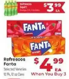 Supermercado El Rancho Refrescos Fanta offer