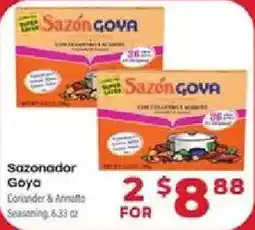 Supermercado El Rancho Sazonador Goya Coriander & Anatto Seasoning offer