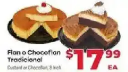 Supermercado El Rancho Flan o Chocoflan Tradicional offer