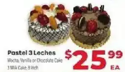 Supermercado El Rancho Pastel 3 Leches offer