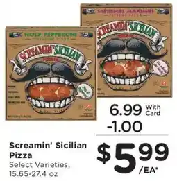 Fry's Holy pepperoni screamin' sicilian pizza offer