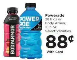 Fry's Powerade or Body Armor offer