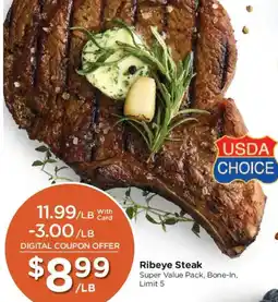 Fry's Ribeye Steak offer