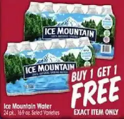 Jewel-Osco Ice Mountain Water offer