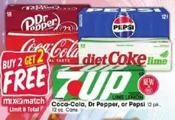 Jewel-Osco Coca-Cola, Dr Pepper, or Pepsi offer