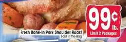 Jewel-Osco Fresh Bone-In Pork Shoulder Roast offer