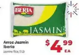 Supermercado El Rancho Iberia Jasmine Rice offer