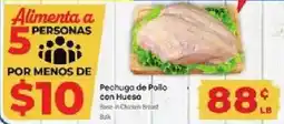 Supermercado El Rancho Bone-in Chicken Breast Bulk offer