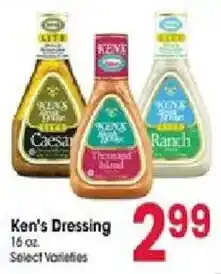 Jewel-Osco Ken's Dressing offer