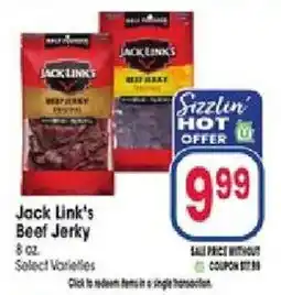 Jewel-Osco Jack Link's Beef Jerky offer