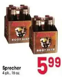 Jewel-Osco Sprecher root beer offer