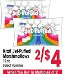 Jewel-Osco Kraft Jet-Puffed Marshmallows offer