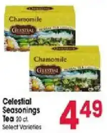 Jewel-Osco Celestial Seasonings Tea offer