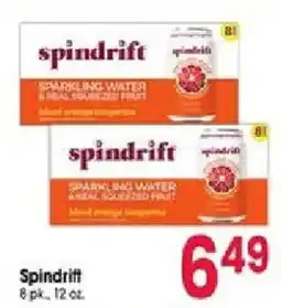 Jewel-Osco Spindrift sparkling water offer
