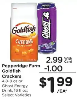 Fry's Pepperidge Farm Goldfish Crackers offer