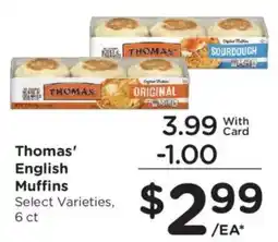 Fry's Thomas' English Muffins offer