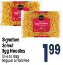 Jewel-Osco Signature Select Egg Noodles offer