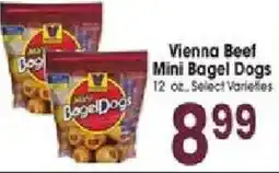 Jewel-Osco Vienna Beef Mini Bagel Dogs offer