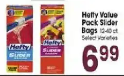 Jewel-Osco Hefty Value Pack Slider Bags offer
