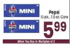 Jewel-Osco Pepsi mini offer