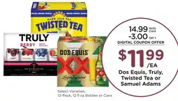 Fry's Dos Equis, Truly, Twisted Tea or Samuel Adams offer