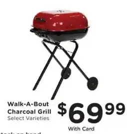 Fry's Walk-A-Bout Charcoal Grill offer