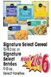 Jewel-Osco Signature Select Cereal offer
